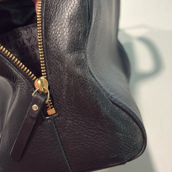 Kate Spade Black Leather Satchel Handbag - Picture 12 of 16